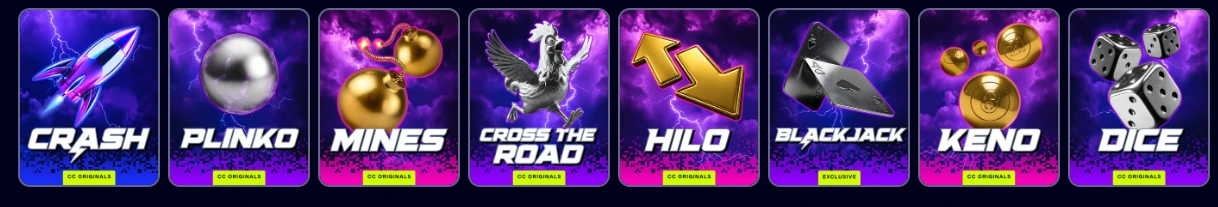 cryptocasino juegos
